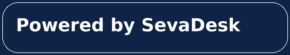 Powered by SevaDesk brand mark